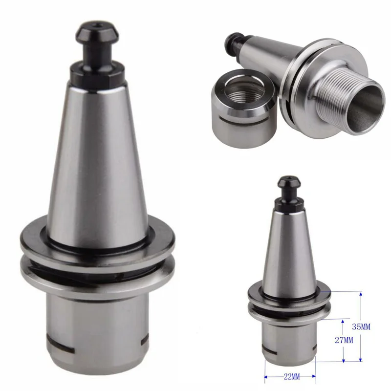

1X Spring Collet ISO20 ER16 Collet Chuck Holder 30,000RPM ISO Spindle Bracket CNC Milling Cutter Replacment