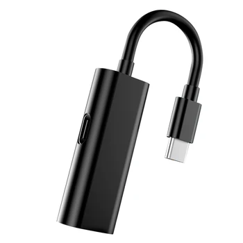 

Type-C 3-In-1 Converter, QC PD Fast Charge Digital 3-In-1 Audio Adapter