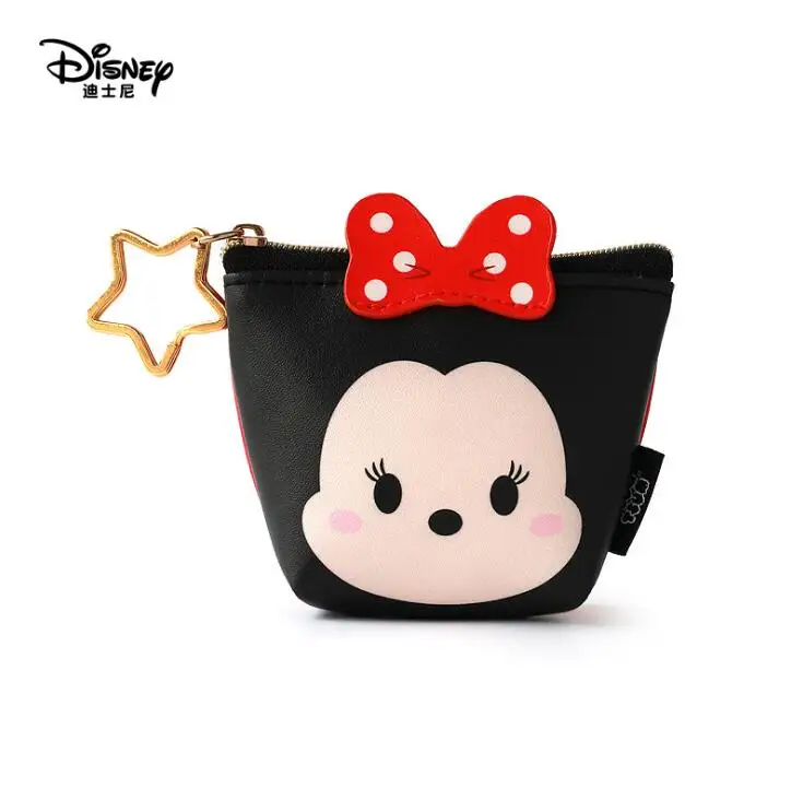 Настоящая мультифункциональная косметичка disney Minnie Mickey Stitch, мультяшная карманная Сумочка, детская игрушка, подарок для детей, горячая Распродажа - Цвет: 17