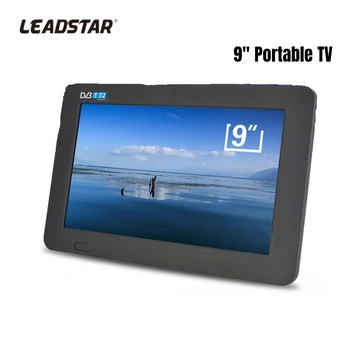 

LEADSTAR 9 Inch Small TV DVB-T/T2 Digital AnalogTV Television Untra-slim 800 x 480 HD LED TV Player USB/TF/PVR CO Mini Car TV