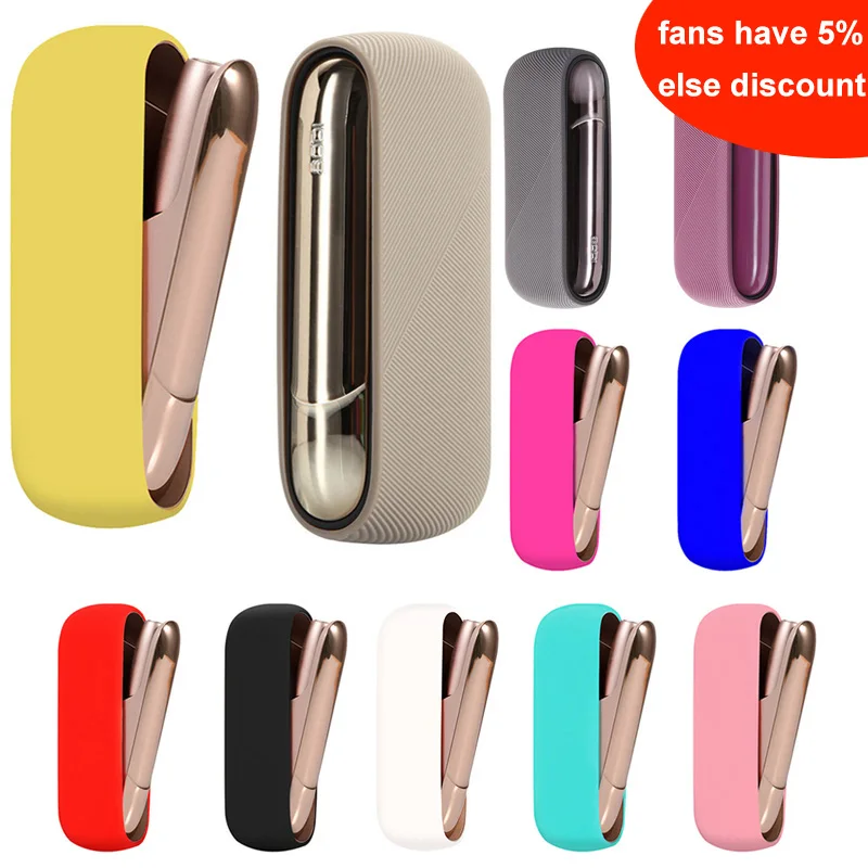 Мягкий силиконовый чехол для IQOS 3 защитный 0 аксессуары сигарет | Электроника