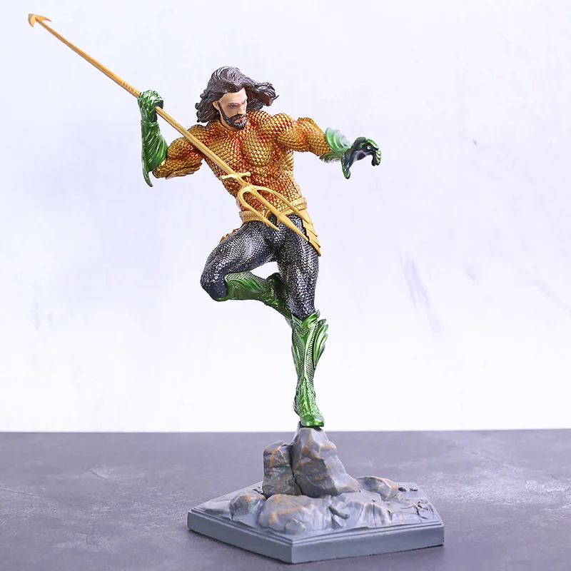  DC Comics Justice League Aquaman Arthur Curry Statue PVC Figure Collectible Model Toy