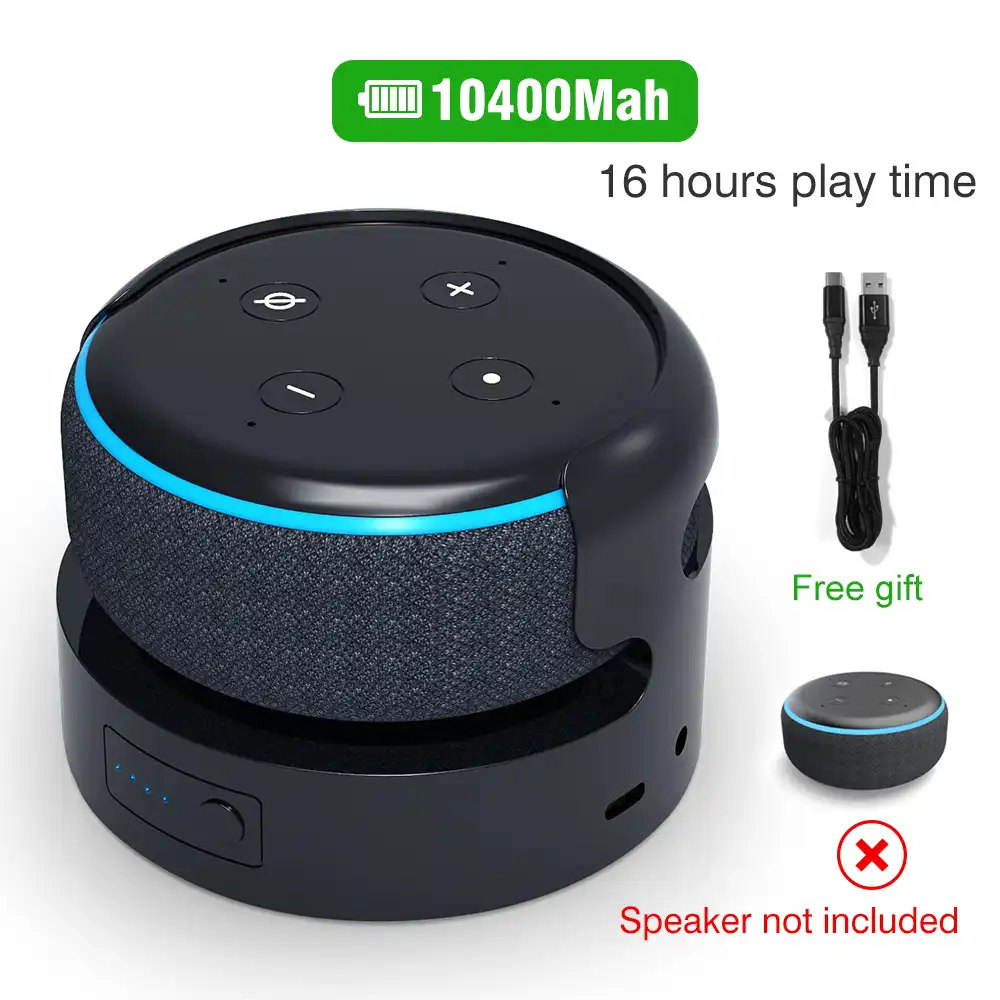 Battery Base Amazon Echo Dot Tiene Bateria Ggmm Echo Show Tiene