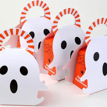 

20pcs Halloween Candy Packing Bags Delicate Gift Bags Gift Candy Wrapping Bag Gift Pouches Random Color