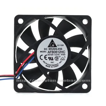 

Delta AFB0612HC 12V 6013 6cm dual ball small case CPU speed measuring cooling fan 60×60×13mm cooler