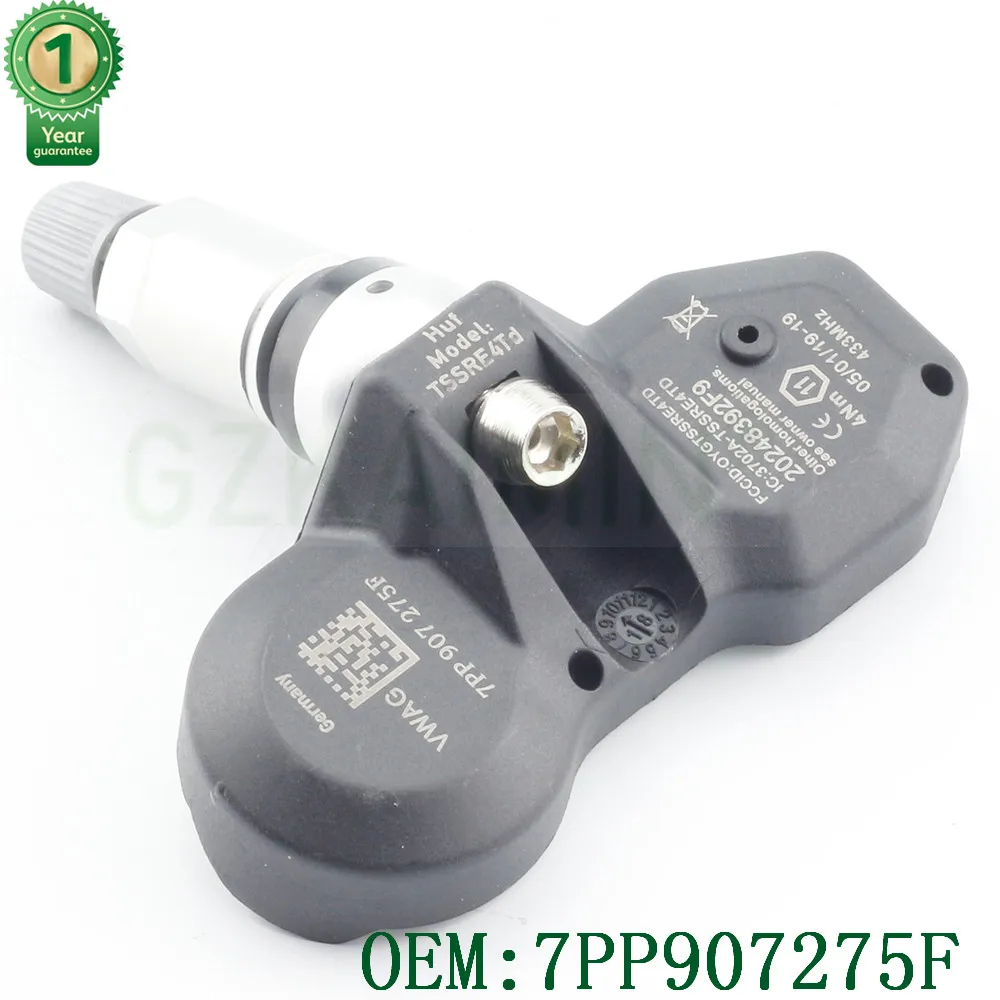 Датчик давления в автомобильных шинах TPMS OEM 7PP907275F 7PP907275B 7PP907275D для Audi для v w 433MHz Автомобильный датчик