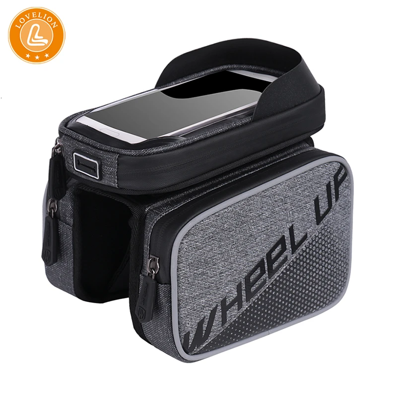 

LOVELION Bicycle Bags Bicycle Front Touch Screen Phone Bag Mountain Bike Top Tube Bag Cycling Pannier Bag For Bicycle