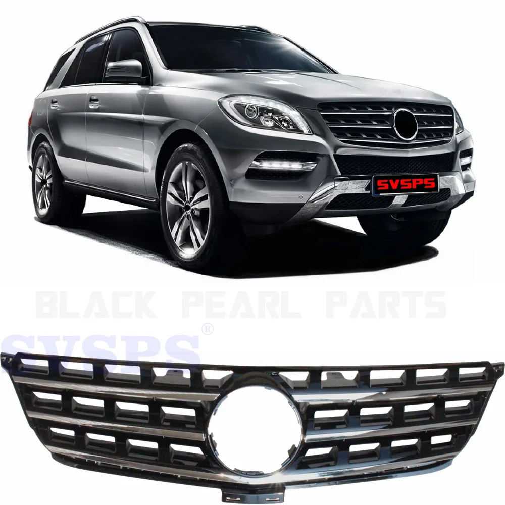 OEM Тюнинг Запчасти Передняя Центральная решетка для Mercedes Benz ML 350 M класс ML63 автомобиль 2012- год