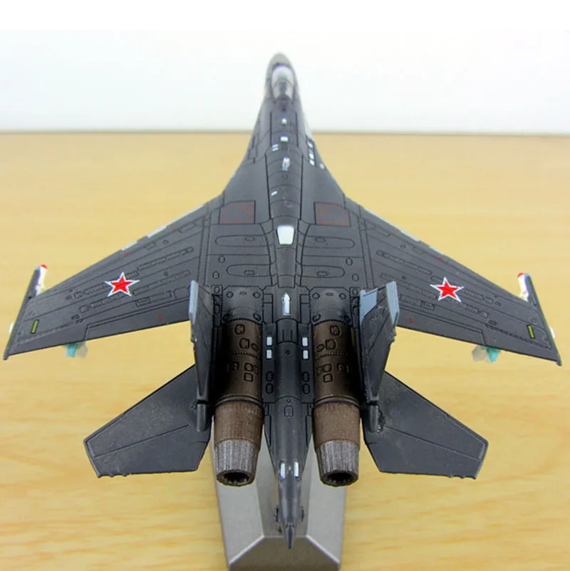 Kaufen 1 144 Skala Sowjetunion Navy Armee Su35 Kämpfer Flugzeug Russland Flugzeug Modelle Erwachsene Kinder Spielzeug F Display Sammlung Kid