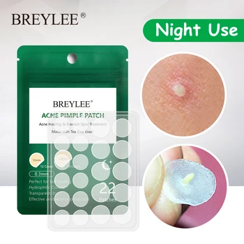 

BREYLEE Acne Pimple Patch Acne Treatment Stickers Pimple Remover Tool Blemish Spot Face Mask Acne Cream Night Use Skin Care