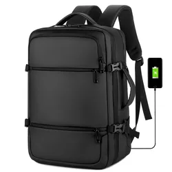 15.6 Inch Laptop Backpack Business USB Recharging Multifunctional Waterproof Student Travel Commute Notebook Computer Backpack