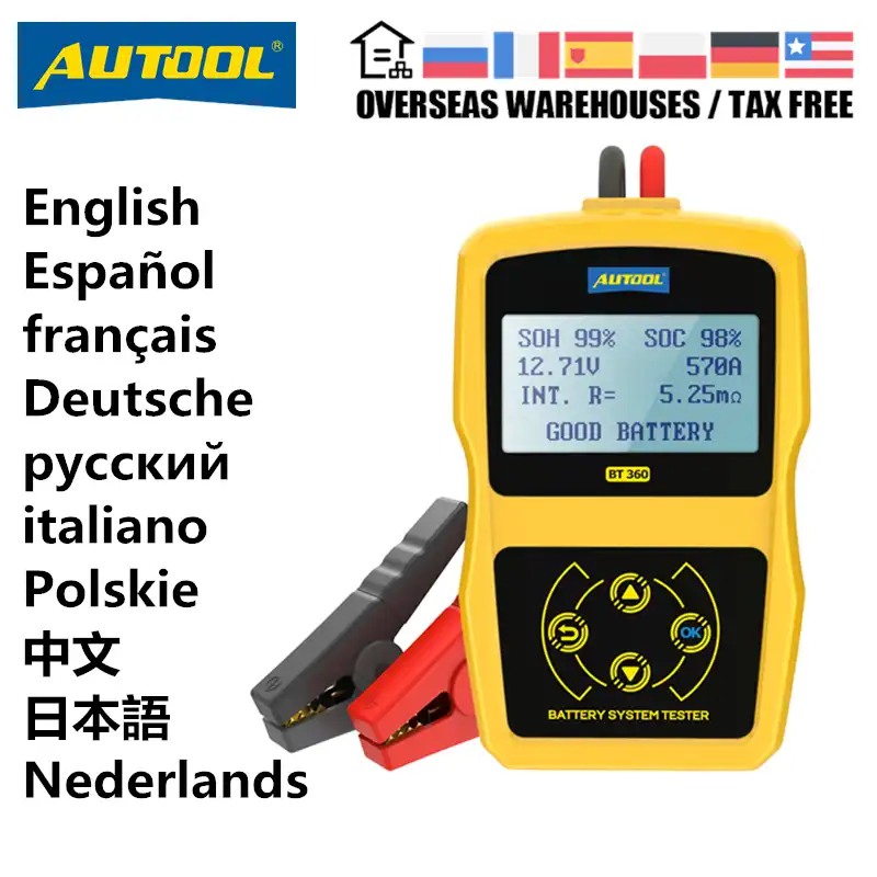 Autool Bt360カーバッテリーテスター12v Cca Agm Gel電圧計発電機電圧充電クランキング不良セルテストアナライザー Car Battery Tester Charging Repair Tools Aliexpress Autool Bt360カーバッテリーテスター12v Cca Agm Gel電圧計発電機電圧充電クランキング不良セルテストアナライザー Car Battery Tester Charging Repair Tools Aliexpress