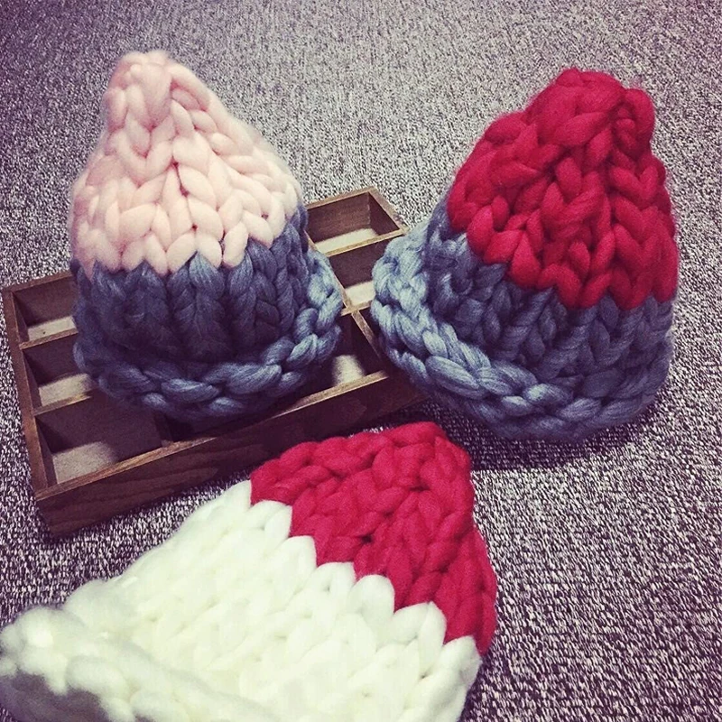 Yklhsocneg Lot De 3 Aiguilles à Tricoter Circulaires En Bois