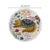 8 inch Colorful Cat Dinner Plate Under-glazed Ceramic Dinner Dishes Dessert Tray Flower Kitten Dinnerware Microwave Safe 10