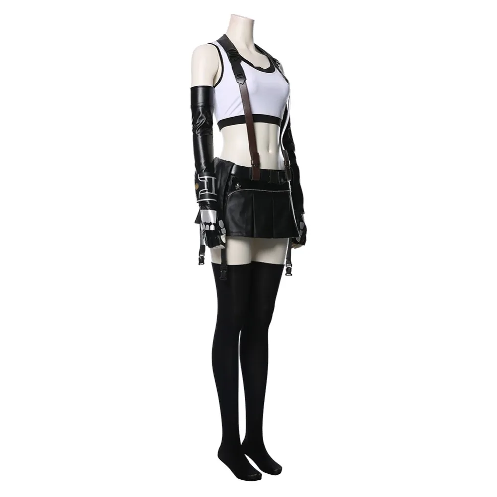 Cosplay&ware Final Fantasy Vii Cosplay Tifa Lockhart Costume Women Girl Outfit Sports Vest Skirt Full Set Halloween Carnival -Zentai shop online Hd578120a950b415da0e6611563d41104P.jpg