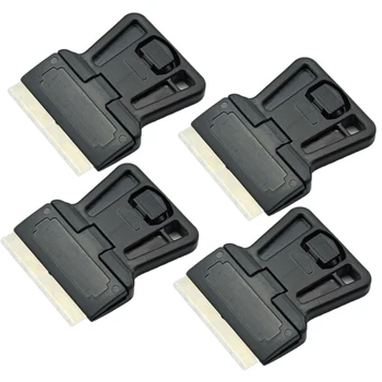 

4Pcs/set Mini Razor Cutter Painting Scraper One-Sidedor Holder Handle Standard