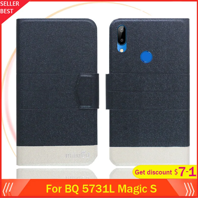 5 цветов Лидер продаж! Чехол BQ 5731L Magic S ультратонкий кожаный эксклюзивный чехол с