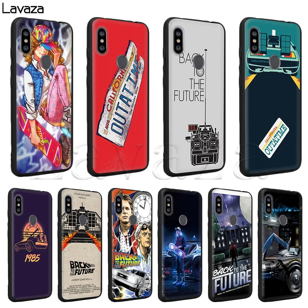Чехол Назад в будущее для Xiaomi Redmi Poco X2 MI Note 8 8A 9 9s 9T 10 CC9 CC9E A3 7A K20 K30 Lite Pro Max | Мобильные