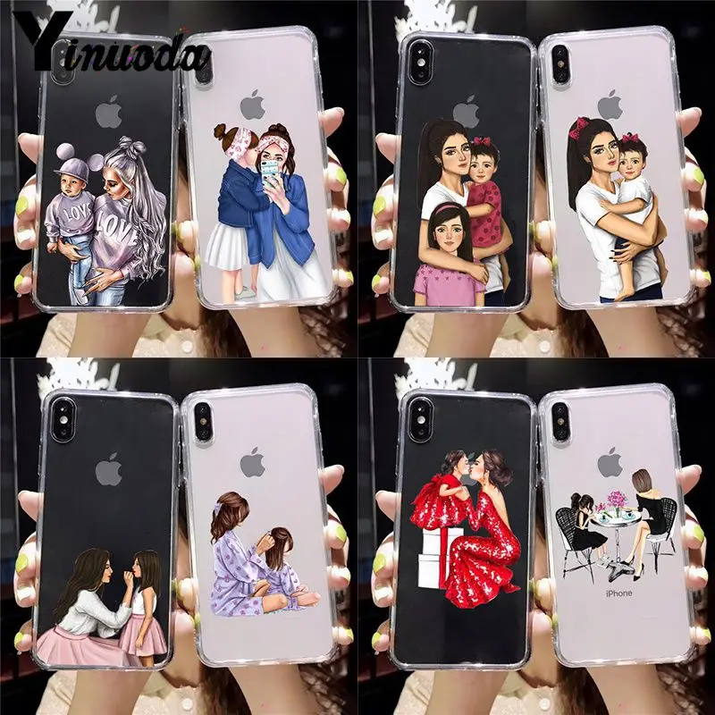 11pro MAX Baby mon girl super mom рукоделие принт рисунок чехол для телефона iPhone 8 7 6 6S Plus X XS 5 5S SE