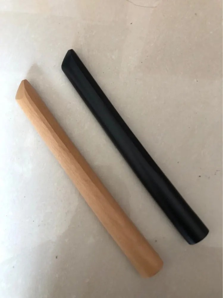 Lucamino Aikido Wooden Knife Japanese Sword Short Wooden Knife Retro Japanese 30cm Length 1Pc bamboo knife set