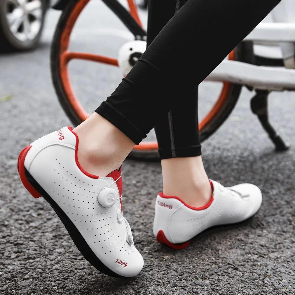 Self-Locking Road Cycling Shoes Men Sneakers Women Sport Bicycle Shoes Professional Racing zapatillas ciclismo Road Bike Shoes