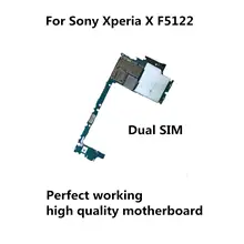 Протестированная Полная работа разблокировка используемая материнская плата логическая схема плата электронная пластина для Sony Xperia X F5122 от оригинального телефона