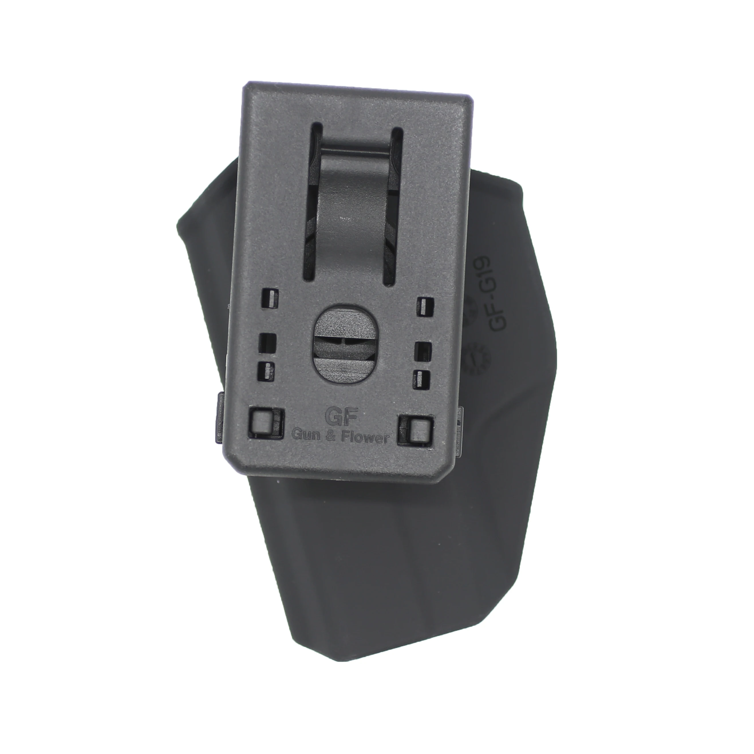 Gunflower Скрытая переноска Glock 19 индекс выпуска полимерная OWB кобура с зажимом для ремня