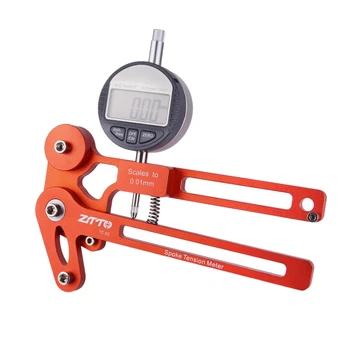 

ZTTO Bike Spoke Tension Tester Digital Scale Bicycle Wheel Correction Brake Tool Bicycle Spoke Tension for Bikes