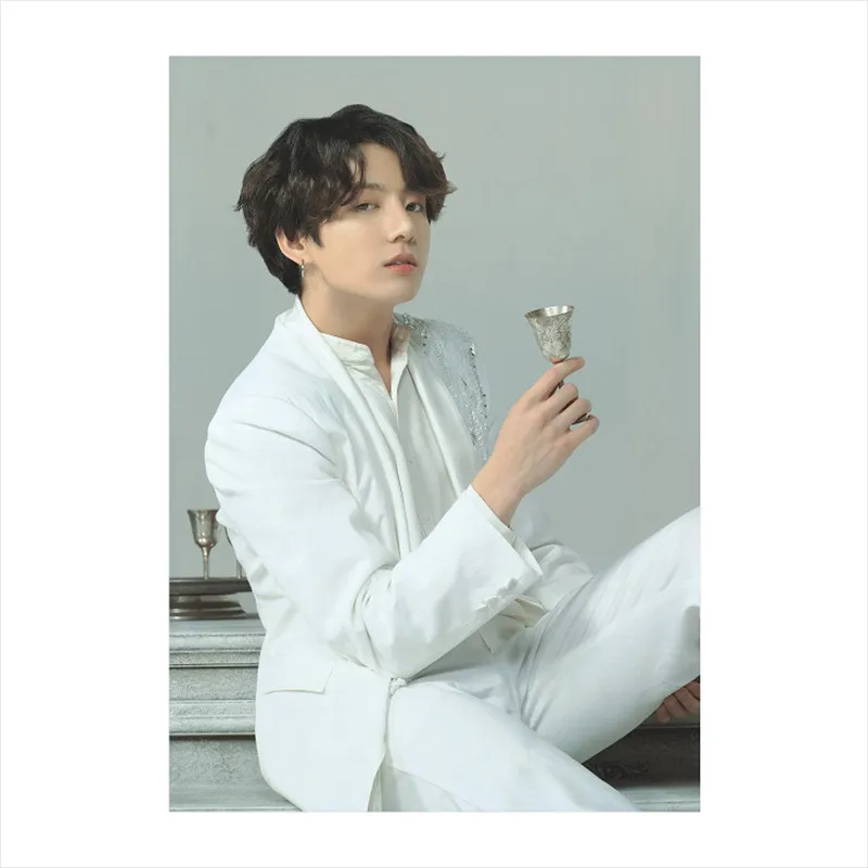 KPOP Bangtan мальчики финальная карта душа Persona плакат настенный баннер JUNG KOOK JIMIN JIN 20*28,5 см FH117 - Цвет: JUNG KOOK