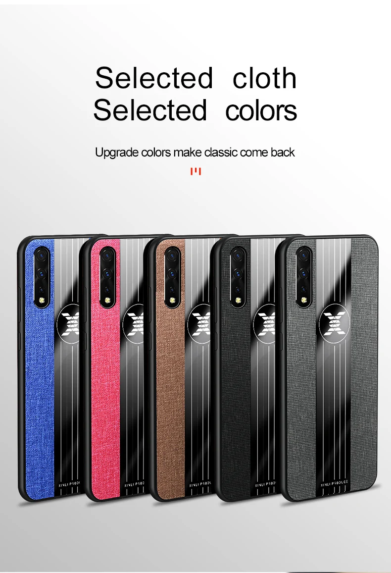 KONSMART Роскошный чехол для телефона Vivo V17 Neo кольцо на палец благородный противоударный защитный чехол для Vivo V17 Neo V17Neo Fundas