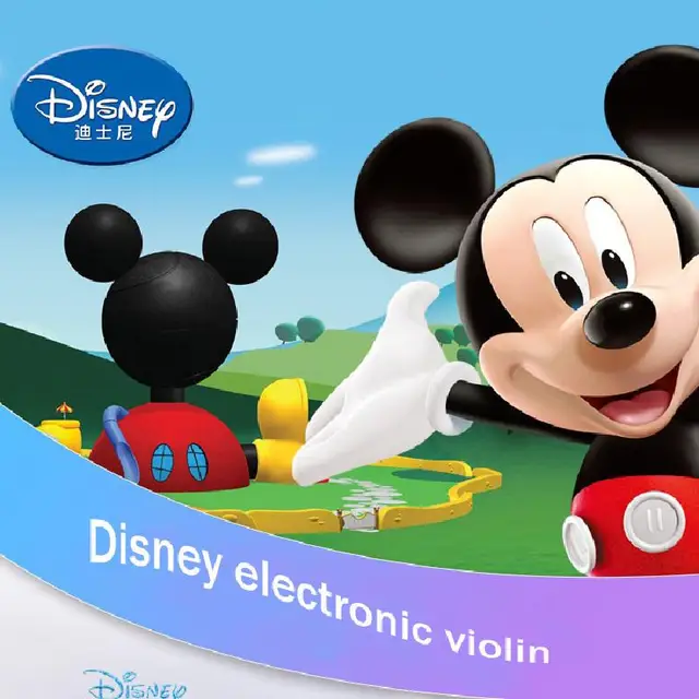 Disney girls Frozen Princess Violin Toy Musical Instrument Simulation kids Toy Electronic Musical Instrument Kid Holiday Gifts 6