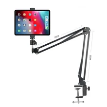 360 Degree Long Arm Tablet Holder Stand For 3.5 to 10.6inch Tablet Smartphone Bed Desktop Lazy Holder Bracket Support For iPad