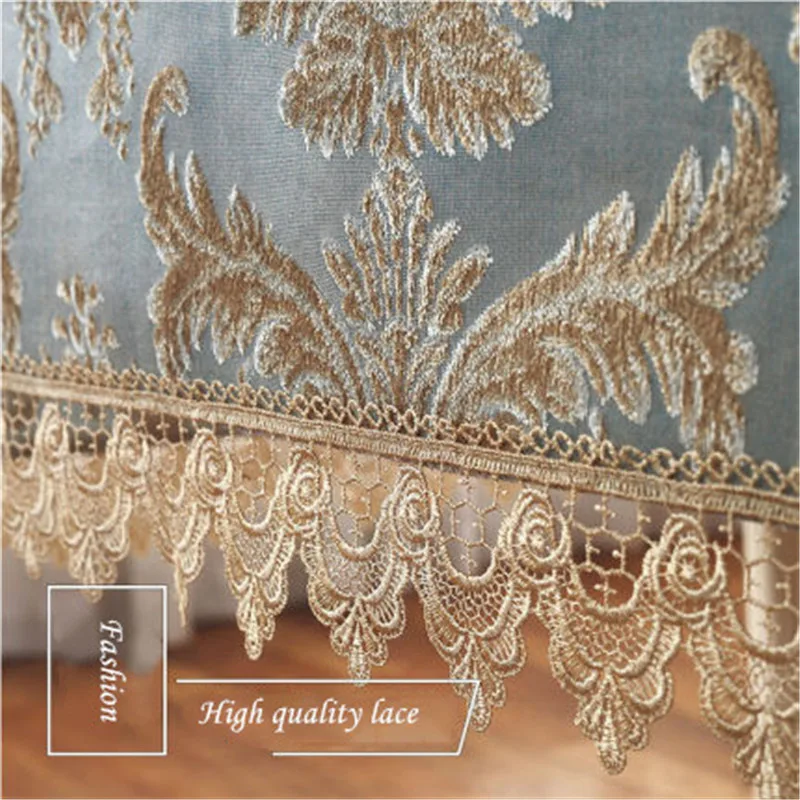 ZHUO MO Classic Tablecloth Luxury Jacquard 4 colors Table Cloth with lace Tassels for Home decoration Furniture Table Covers