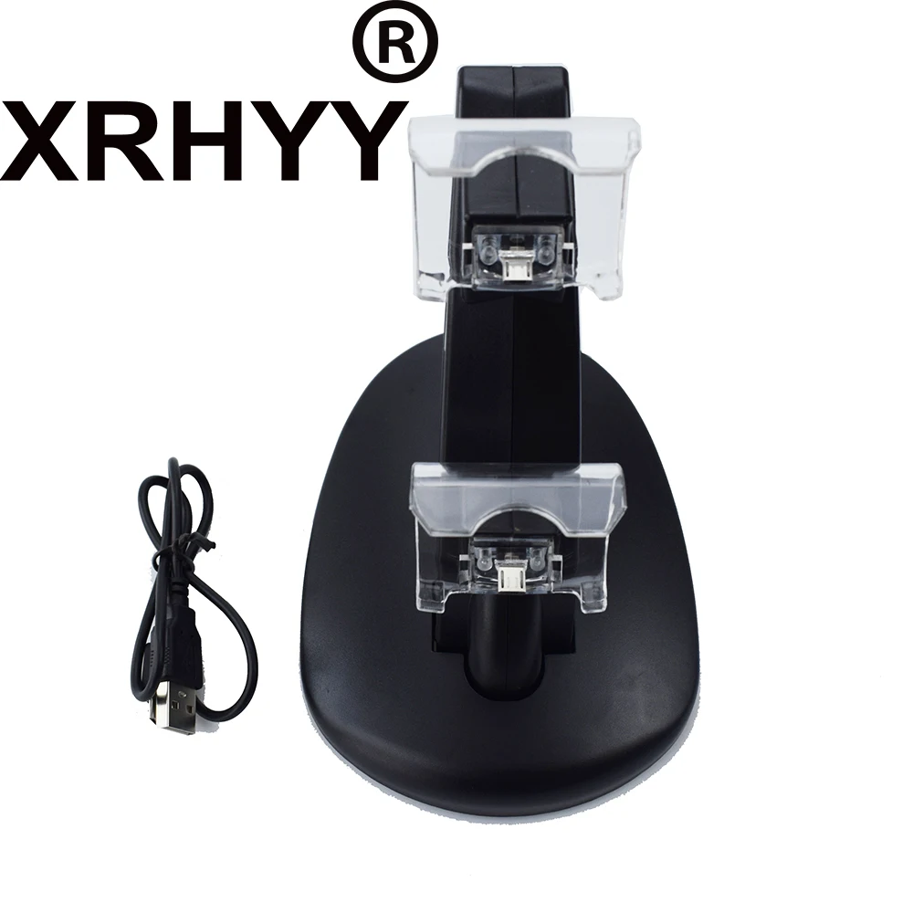 Xrhyy Ps4 Regolatore Di Carica, Sony Playstation 4/Ps4/Ps4 Pro/Ps4 Sottile Regolatore Di Carica Di Ricarica Docking Station Supporto Del Basamento