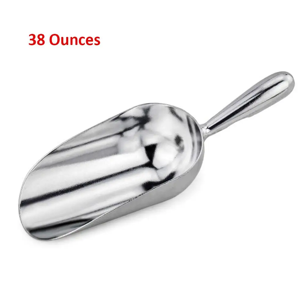 2x Ice Scoop Shovel for Sugar Flour Buffet Dry Grains Bar Tools Measuring Scoop 
