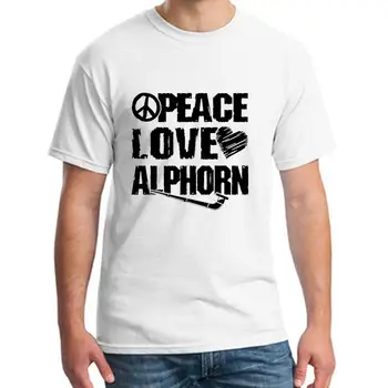 

Fashion alphorn tshirts mens plus sizes s-5xl cotton top tee
