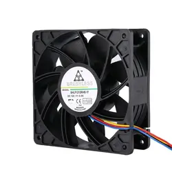 7500 TR/MIN DC12V 5.0A Mineur Ventilateur De Refroidissement Pour Antminer Bitmain S7 S9 Connecteur 4 Broches Sans Brosse Remplacement Refroidisseur À Faible Bruit 