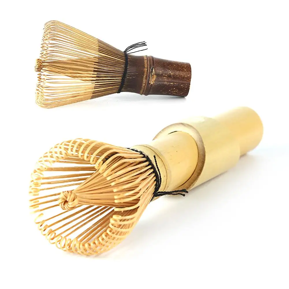 

Bamboo Tea Scrubber Mixing Brush Long Handle Matcha Tool Japanese Tea Ceremony Tea Set Tea Whisk