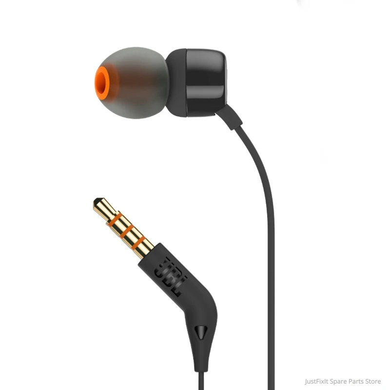 JBL T110 Wired Stereo Earphones Deep Bass Earbuds Sports Headset In line Control Handsfree with Mic for iPhone Huawei