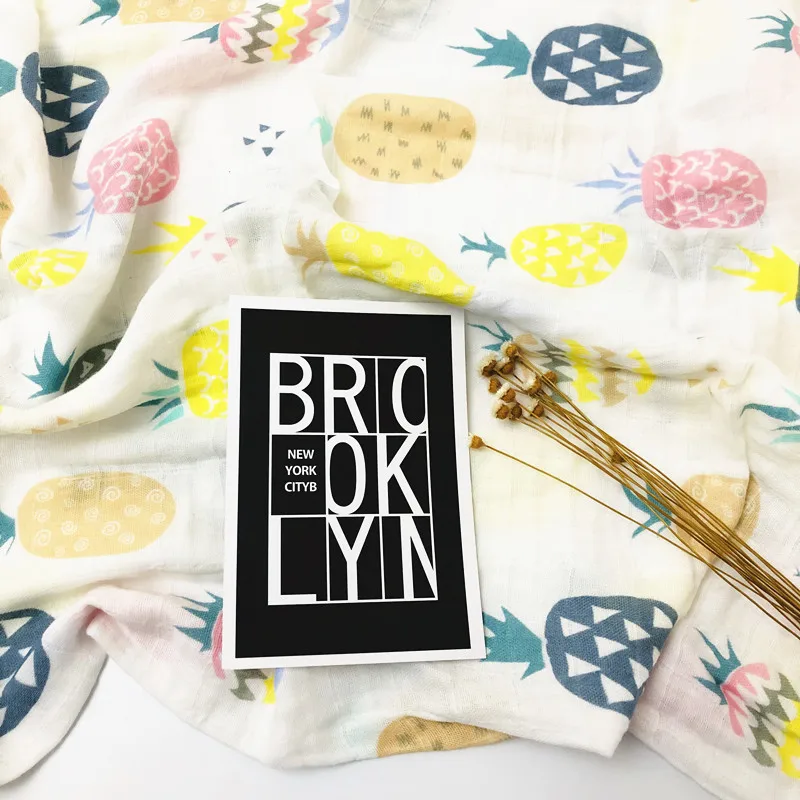 Муслиновое одеяло для пеленания 100% хлопок детские пеленки мягкие одеяла