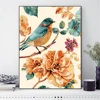 HUACAN Paint By Number Animal Drawing On Canvas Bird Hand Painted Painting Art Gift DIY Pictures By Numbers Kits Home Decor ► Photo 3/6