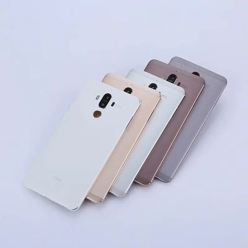 

Mate9 100% Original Rear Housing Cover For Huawei Mate 9 Metal Back Door Repair Battery Case + Buttons Camera Glass
