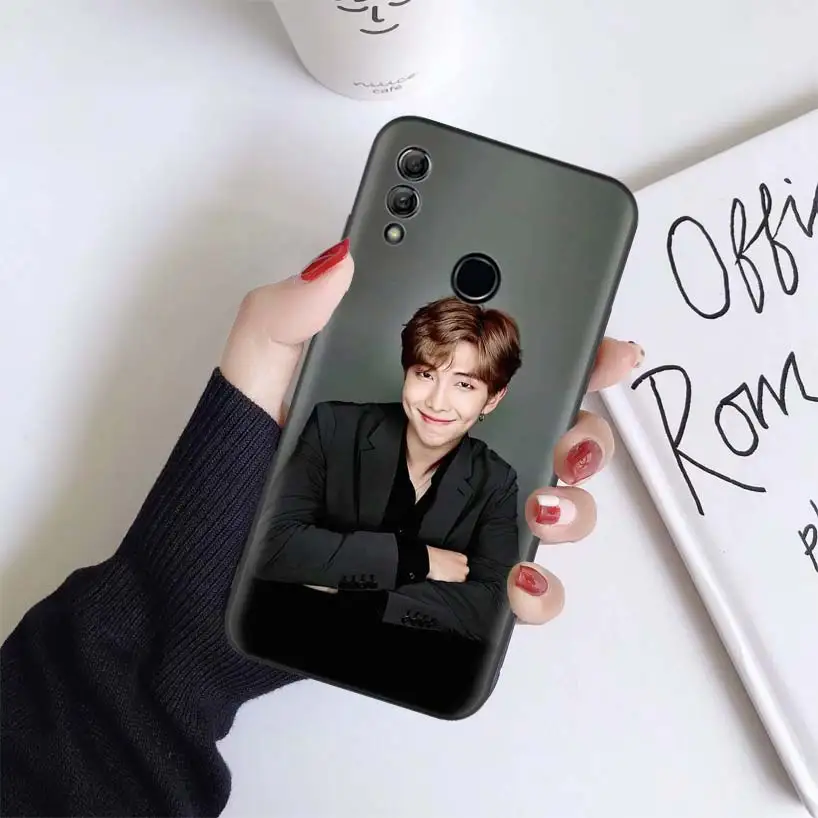 BS130-10 Черный чехол Kpop Kim V Taehyung для huawei Honor 9X 8X Y9 7S 7X9 10 Lite 8A Pro 20i Y5 Y6 Y7 мягкий чехол для телефона - Цвет: BS130-10
