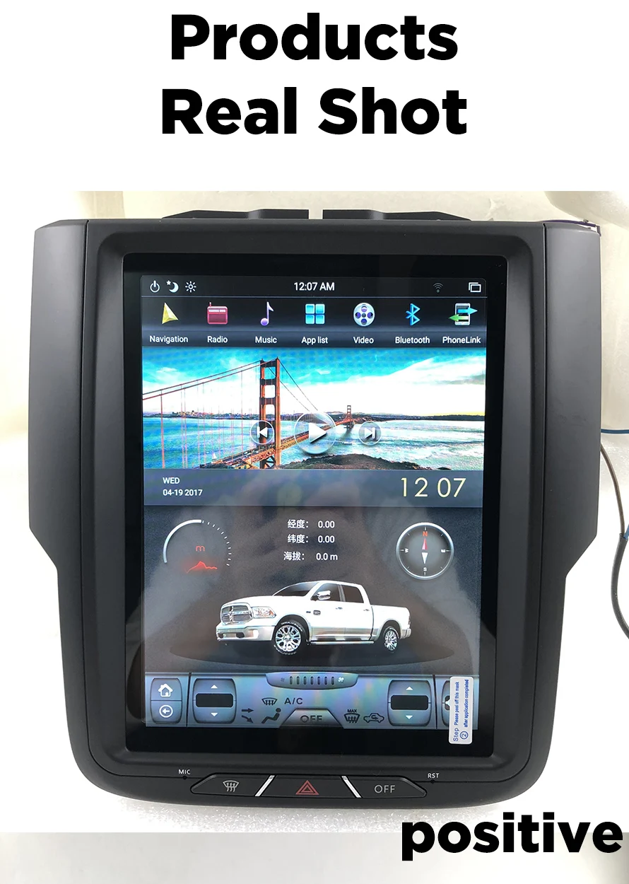 Top Asvegen 10.4" Vertical Screen Android 7.1 Car Radio For Dodge Ram 2014 2015 2016 2017 GPS Auto Stereo Multimedia Player Headunit 14