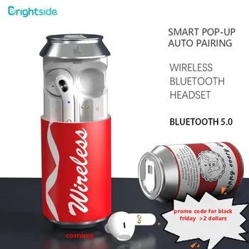 

Brightside Bluetooth Earphones Wireless Headphones Bluetooth Gaming Earbuds 9D Stereo Sports Tws Headphones With Microphone