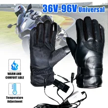 1 пара зимних теплых перезаряжаемых электрических теплые перчатки водонепроницаемые теплые перчаток для мотоциклов лыжные перчатки