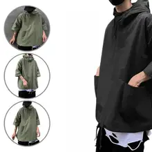 

Thin Trendy Large Pockets Men Loose Top for Dating Pullover Top Thin Trendy Large Pockets Men Loose Top for Dating