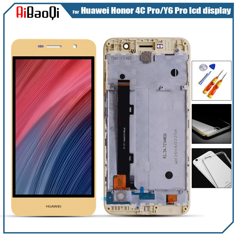 ЖК-дисплей 5 0 дюйма для Huawei Honor 4C Pro TIT-L01 Y6 pro сенсорный экран дигитайзер в сборе