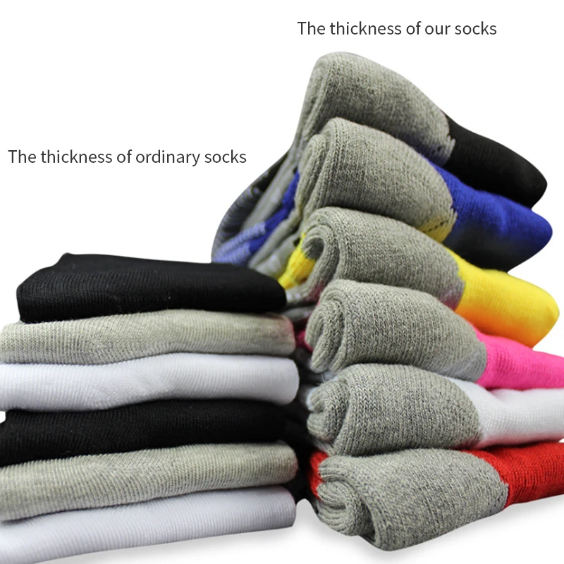 New Football Socks Men's Long Tube Over Knee Children's High Tube Thickened Medium Towel Bottom Antiskid Training Socks