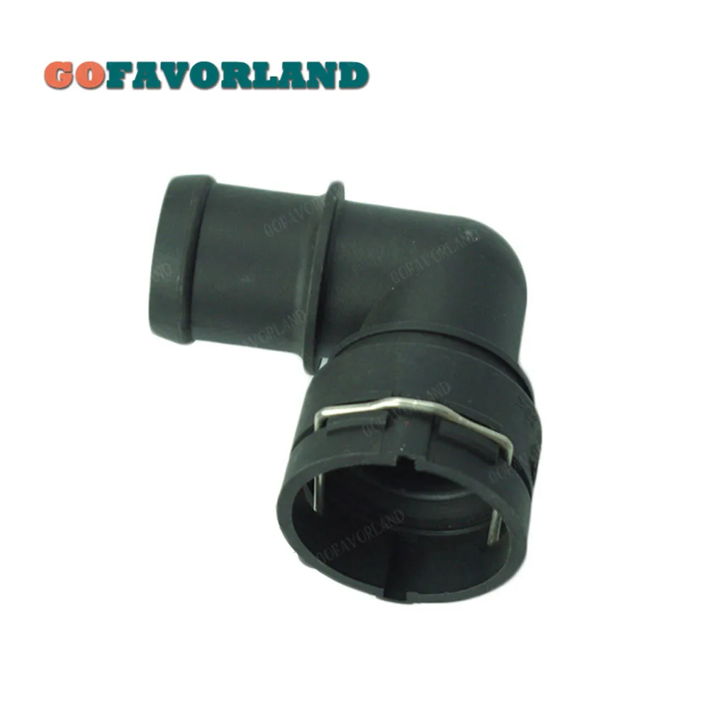 

Leon Toledo Radiator Coolant Hose Flange Connector Upper 1J0122291G For VW Golf MK4 1998-2006 Beetle Bora For AUDI A3 2001-2003
